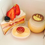 ケーキハウス フランセ ヤノ - 天使のチーズケーキ・とろけるミルキープリン