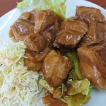 金鼎軒 - 豚の角煮(750円)