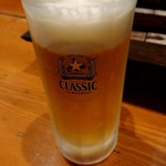 Horumon Douraku Shimadaya - 生ビール(クラシック)450円