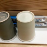 余市SAGRA - 歯ブラシとコップ。