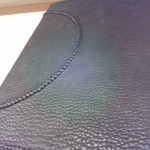 余市SAGRA - 鹿革のメニュー。