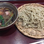 79763857 - 鴨せいろ　二八そばです