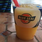ブルーシール - オレンジジュース