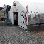 石巻かき小屋 - 外観