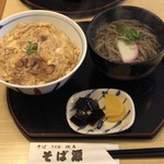 そば源 - 親子丼＋こそば￥１，０５０