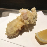 天ぷら岡本 - 天ぷら岡本(牡蠣)