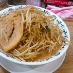 野郎ラーメン - 豚骨野郎(780円)+男前盛(300円)