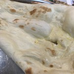 ナン。
          美味し。