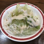 サラダ。
          美味し。