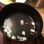 ホルモン道場 寄り本舗 - ワカメスープ