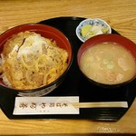 やぶ善 - 蕎麦屋のカツ丼。