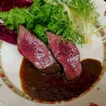 Roast dark beef directly delivered from Kumamoto