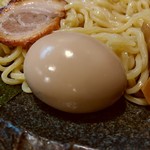 つけ麺屋 ひまわり - 【2018.1.22(月)】特製つけ麺(大盛・400)1,000円の味玉