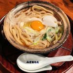 山本屋本店 - 親子（かしわ）入りすまし煮込うどん