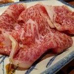 牛肉商 牛旬 三郎 - 焼きしゃぶ　ロース