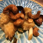 明道町中国菜 一星 - 三河の墨イカ唐辛子炒め