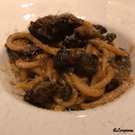 カーサ・デル・チーボ - ポルチーニセッキを練り込んだキタッラ コルベールのラグー