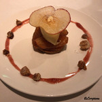 カーサ・デル・チーボ - 紅玉のタルト・タタン バニラジェラート添え