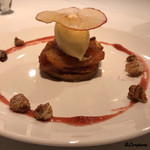 カーサ・デル・チーボ - 紅玉のタルト・タタン バニラジェラート添え