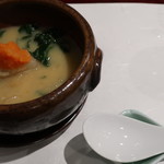 割烹 新多久 - 酒粕鍋