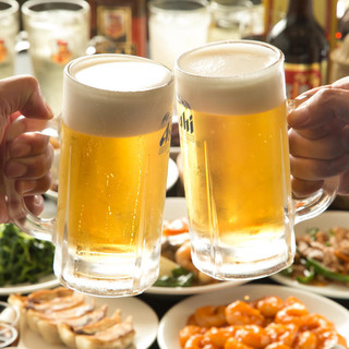 忘新年会4200円〜コスパ最強食べ飲み放題パック生ビール付