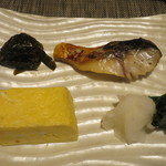 九兵衛旅館 - 玉子焼き、焼き鯖