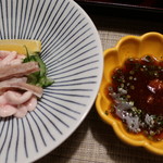 九兵衛旅館 - 追加料理：鱈白子ポン酢864円