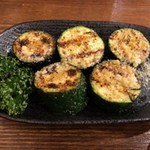 村崎炊鶏研究所 - 焼きズッキーニ