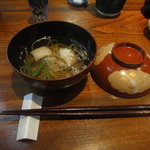 志蕎庵 江月 - 椀物は鱧の蕎麦