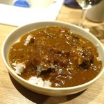 ラ クロワゼ - 飛騨牛カレー　ハーフ　500円