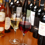 Carefully selected fine wines from around the world. There are also wines that can only be drunk at Banchotei!