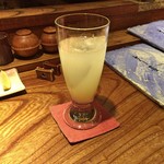 とり喜 - 柚子スカッシュ