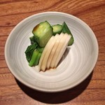 とり喜 - 漬物