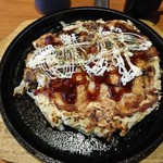 そらいえ - ふわふわ豆腐のヘルシー焼き（ソース掛け）