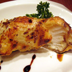 Miso-marinated silver cod baked in pie wrap