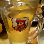 鶏料理ひとりひとり - 途中でハイボールに