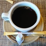 洋食カフェもみじ堂 - ブレンドコーヒー：週替わりドリア（ミートソースといんげんのドリア）