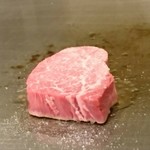 鐵 - ミディアムレアでお願いしました。