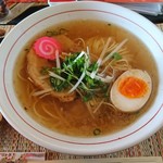 月のうつわ - 塩そば：790円