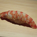 鮨 さかい - ◆車海老・・茹でたてで甘みを感じる品。