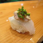 天寿し - 鮃と肝