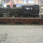 立呑み とんかつ まるや - 今年も雪が降るー