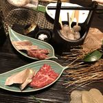 百楽荘 - 炭火焼き