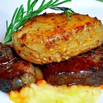 炭火イタリアン CARBO - 牛へレとフォアグラの炭焼きロッシーニ