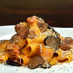 炭火イタリアン CARBO - リガトーニのカルボナーラ