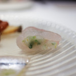 かわ村 - 2018年1月再訪：真鯛のカルパッチョ 蕪と柚子と三つ葉のみぞれ☆