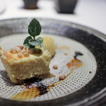 かわ村 - 2018年1月再訪：洋梨のチーズケーキと安納芋のジェラート☆