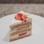 カフェ ランシュパーズ - 苺のショートケーキ☆