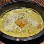 千年の宴 - 比叡ゆばと豆乳の石焼カルボナーラ比叡ゆばと豆乳の石焼カルボナーラ