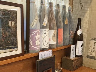 Tsubakiya - 日本酒の品揃え